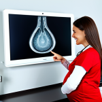 태아 초음파 검사의 종류와 필요성 - Early Pregnancy Ultrasound**

"A pregnant woman in modest clothing is smiling gently as she looks at...
