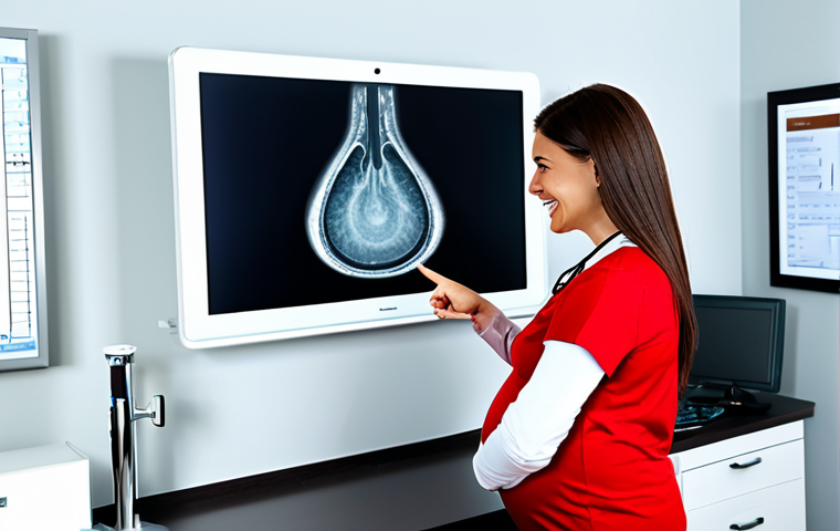 태아 초음파 검사의 종류와 필요성 - Early Pregnancy Ultrasound**

"A pregnant woman in modest clothing is smiling gently as she looks at...
