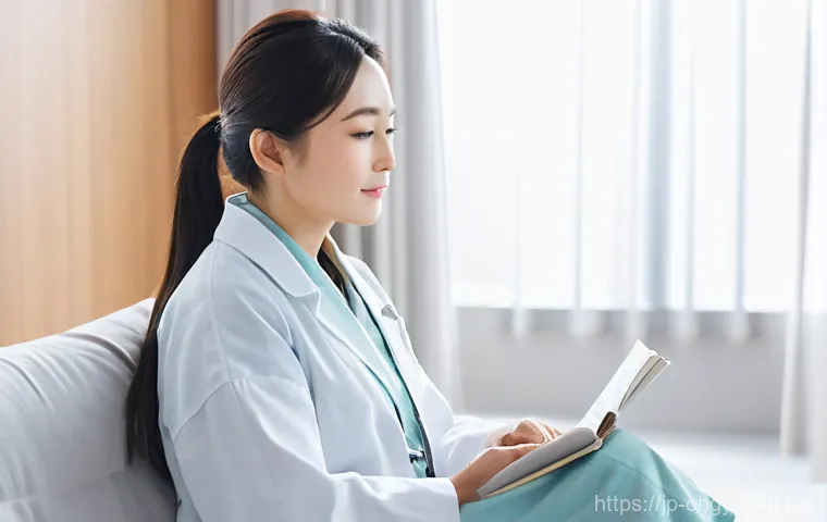 자궁내막증 초기 증상과 치료 병원 - **Nourishing Diet**: She is in a clean, modern kitchen, preparing a healthy, warm meal. She might be...